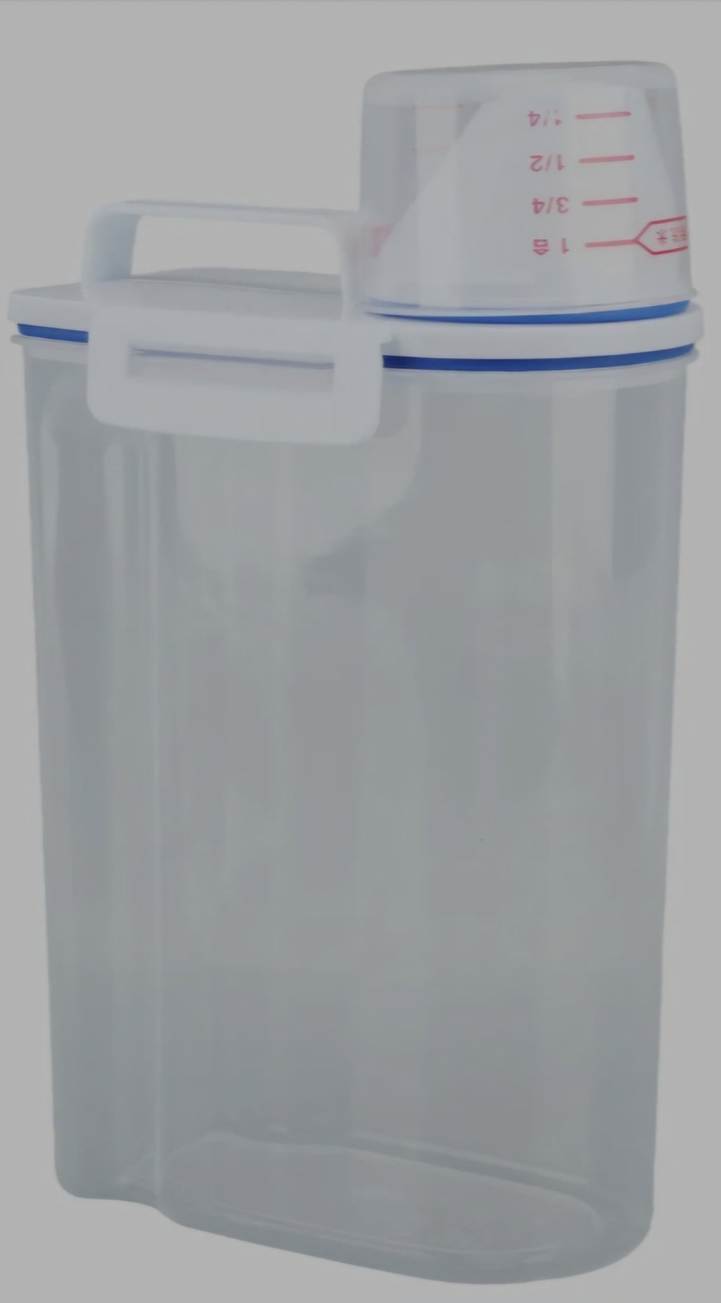 POTE DE PLASTICO COM TAMPA HERMETICA REF: 7215