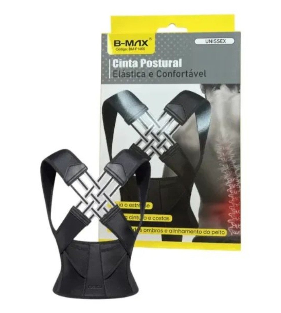 CINTA POSTURAL ELASTICA E CONFORTÁVEL REF: 7216