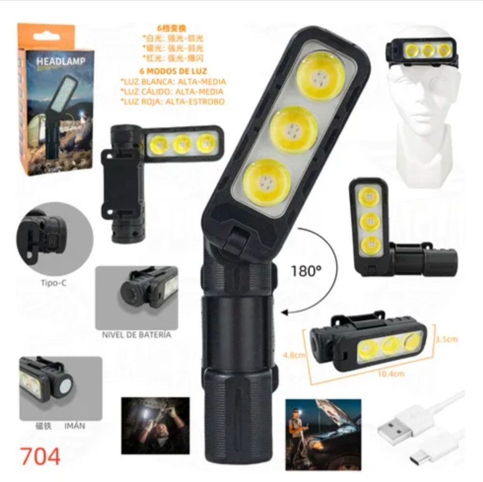 LANTERNA DE CABEÇA REF: 7287