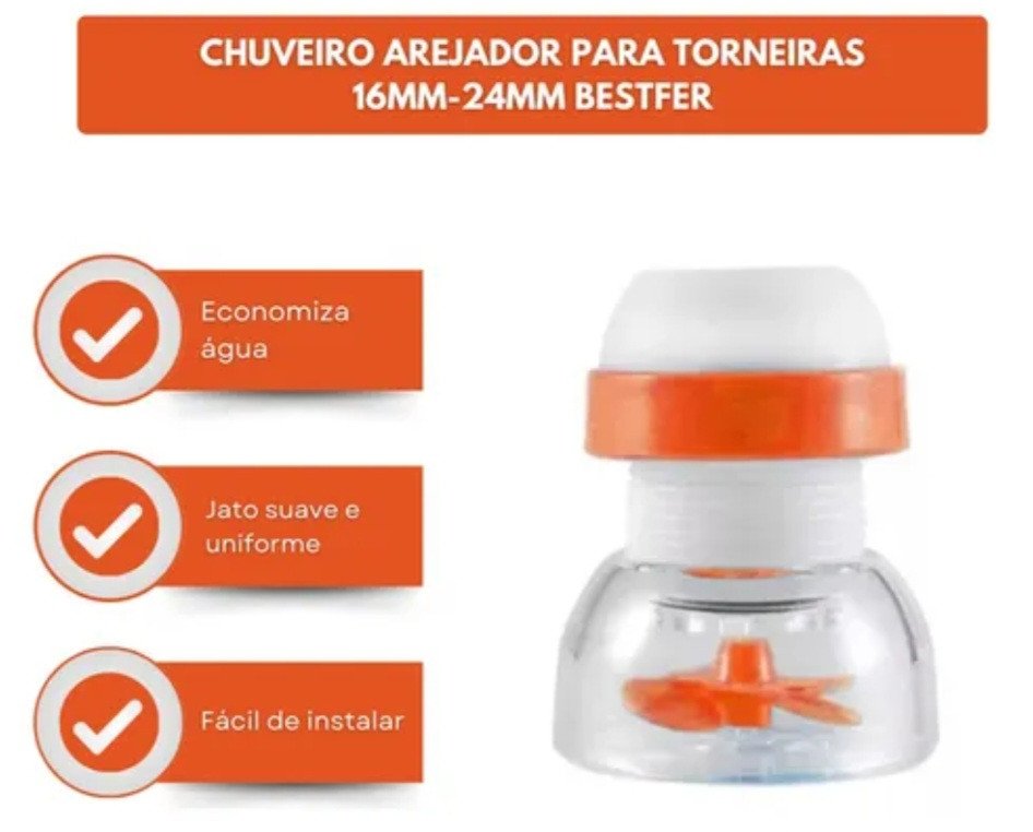 AREJADOR PARA TORNEIRA REF: BFH3351