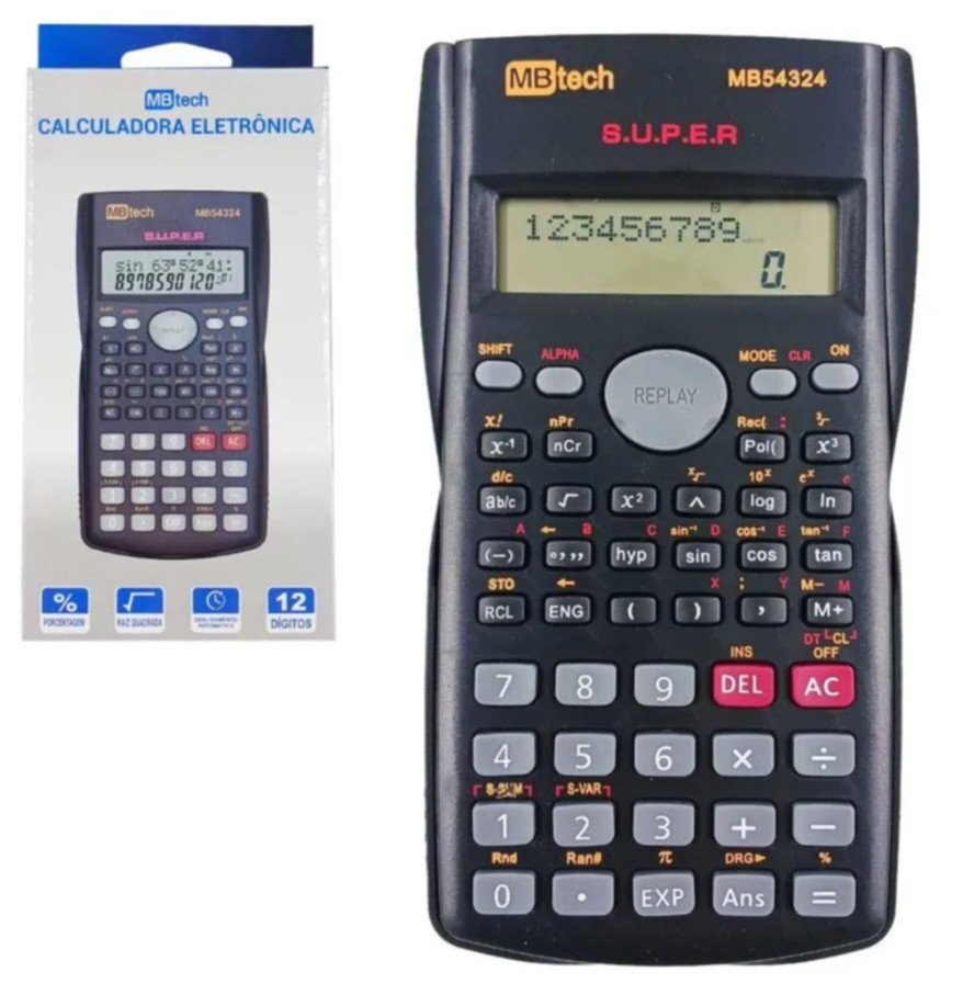 CALCULADORA CIENTÍFICA DIGITAL REF: MB54324