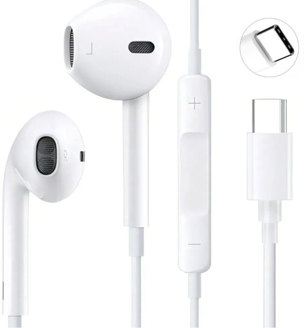 FONE DE OUVIDO COM MICROFONE TIPO C REF: MB53106