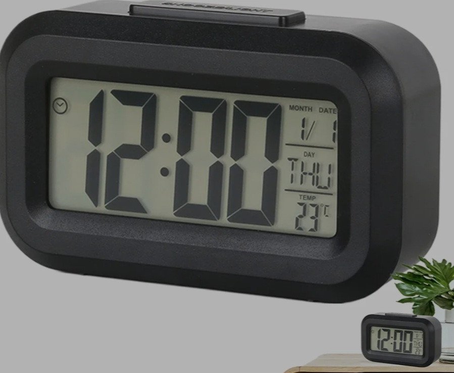 RELÓGIO DIGITAL 9 X 5 X 2,5CM REF: TRC0614