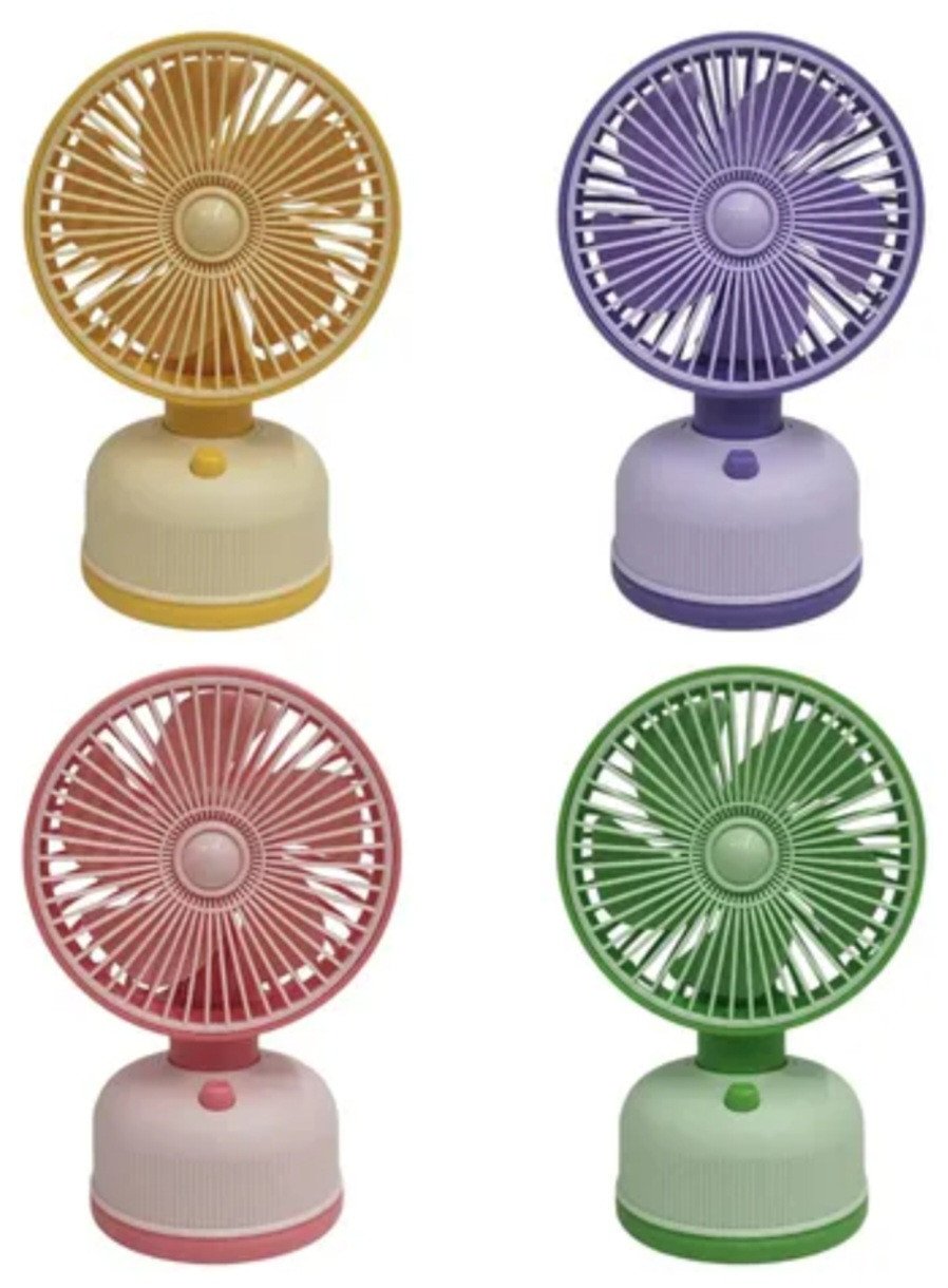 VENTILADOR PORTATIL 15CM X 9,5CM X 4,2CM REF: 7484