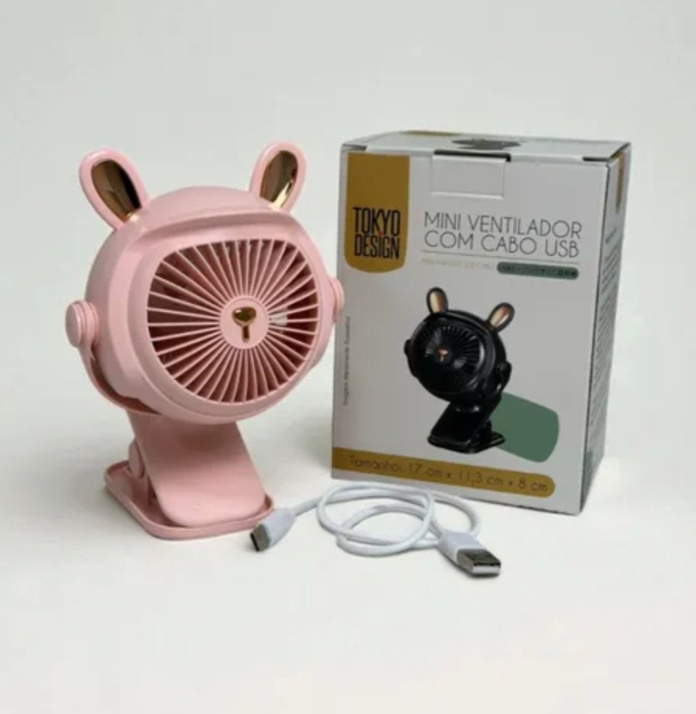 VENTILADOR PORTATIL 17CM X 11,3CM X 8CM REF: 7483