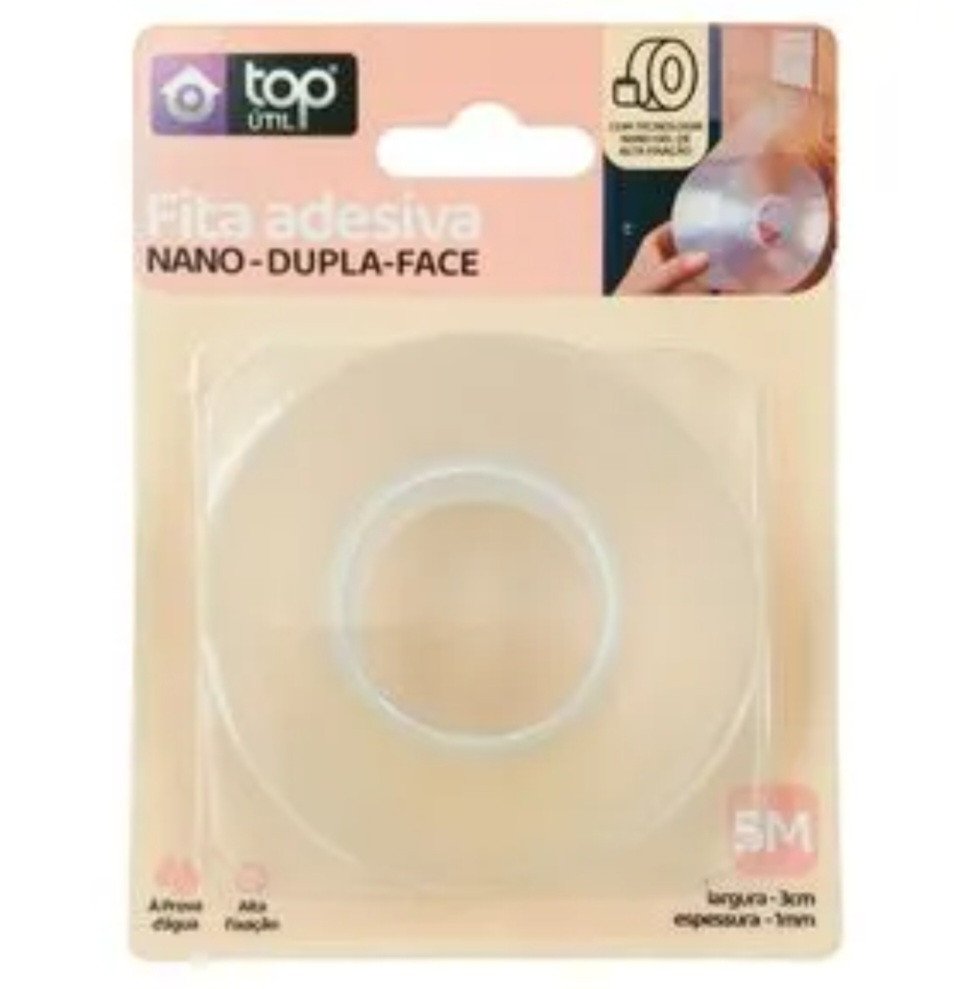 FITA DUPLA FACE 5MT REF: TOP2096