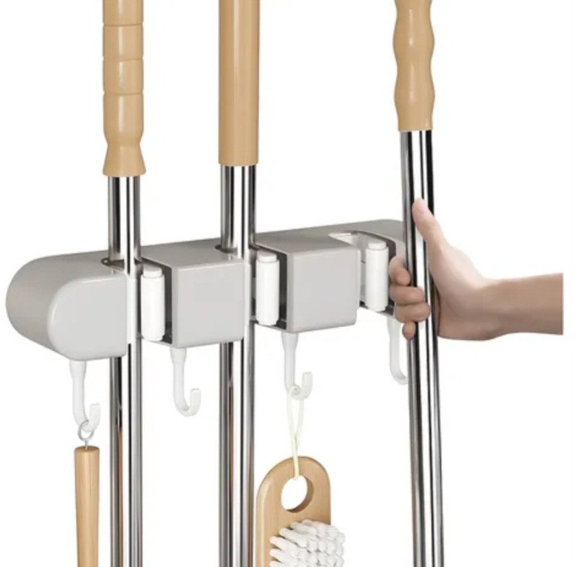 SUPORTE PARA VASSOURA/RODO 9X1 33 X4X6CM REF: TRC1083