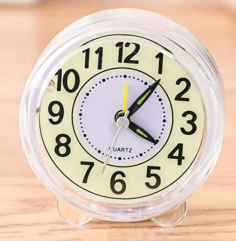 RELOGIO DE MESA DESPERTADOR A PILHA REF: 7651