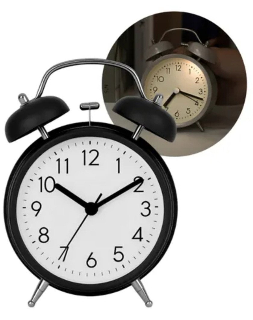 RELÓGIO DE MESA DESPERTADOR A PILHA REF: 7650