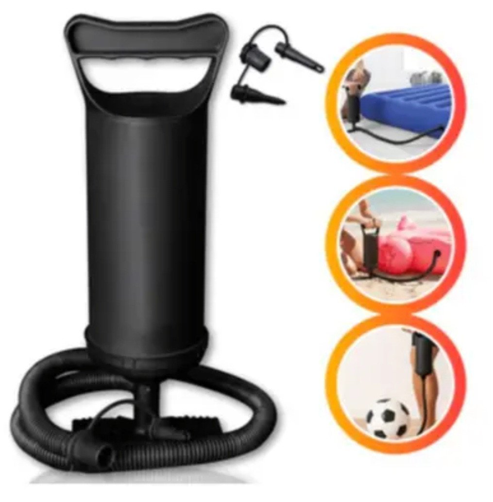 BOMBA MANUAL PRETA 19X8CM REF: TOP2062