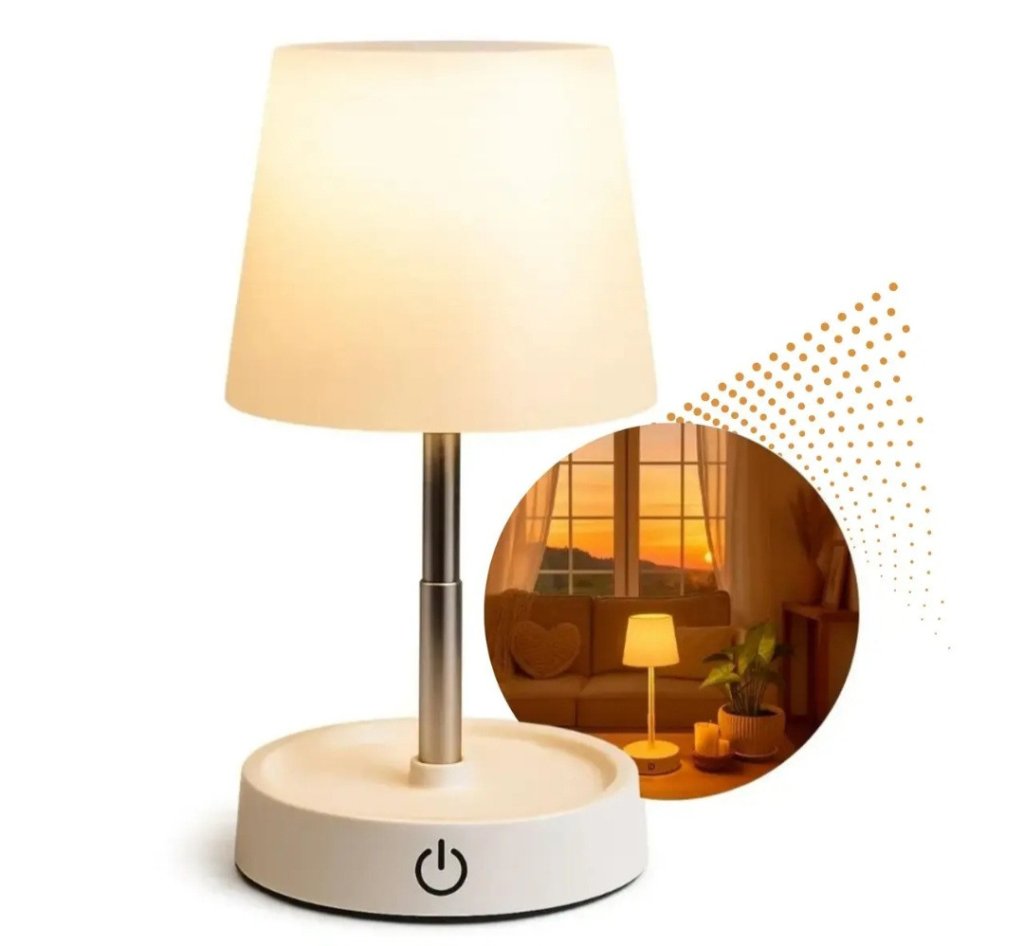 LUMINARIA DE MESA DOBRAVEL 27X10CM REF: TOP2220