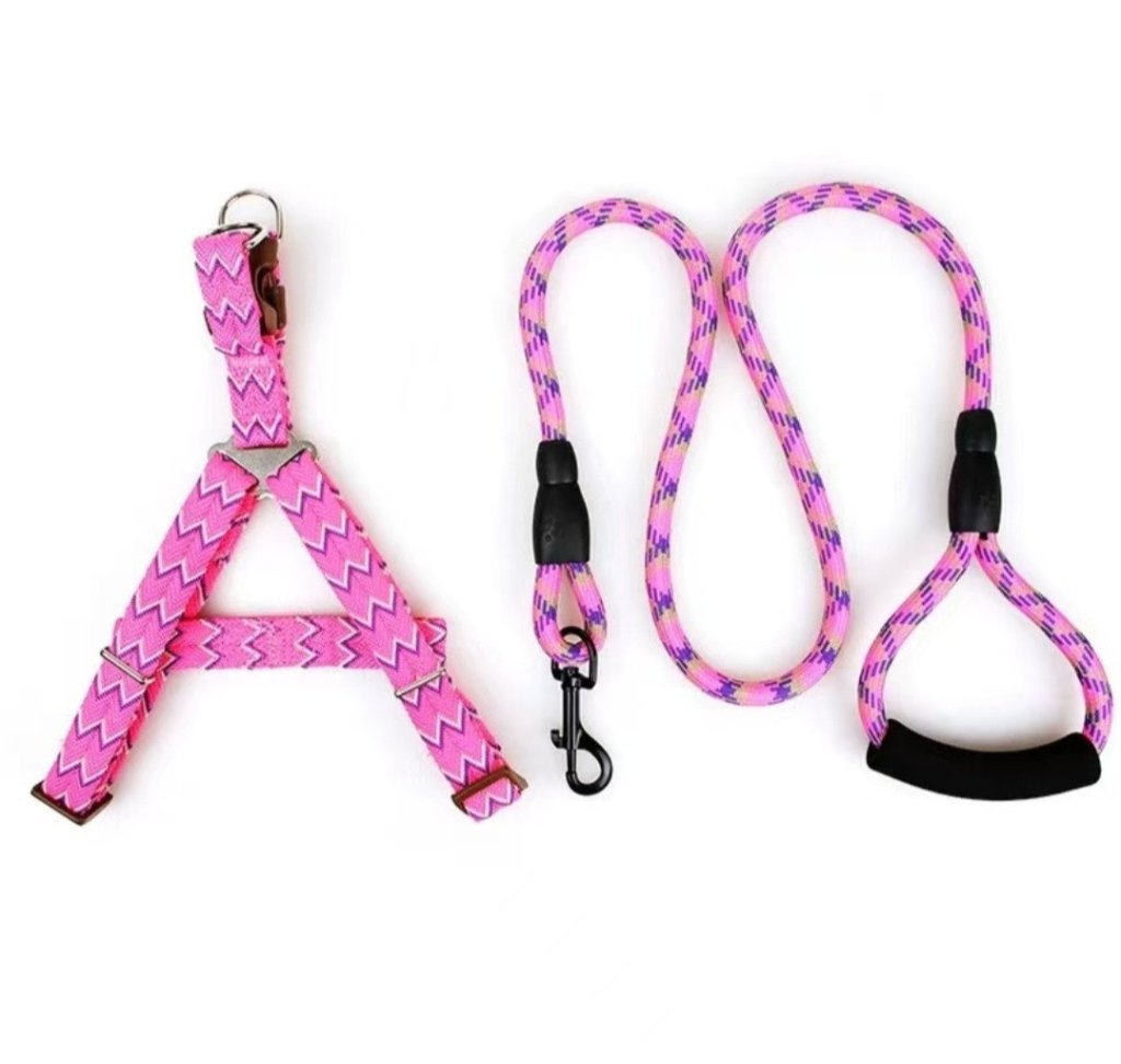 COLEIRA PEITORAL COM GUIA PARA PET RE: 7713