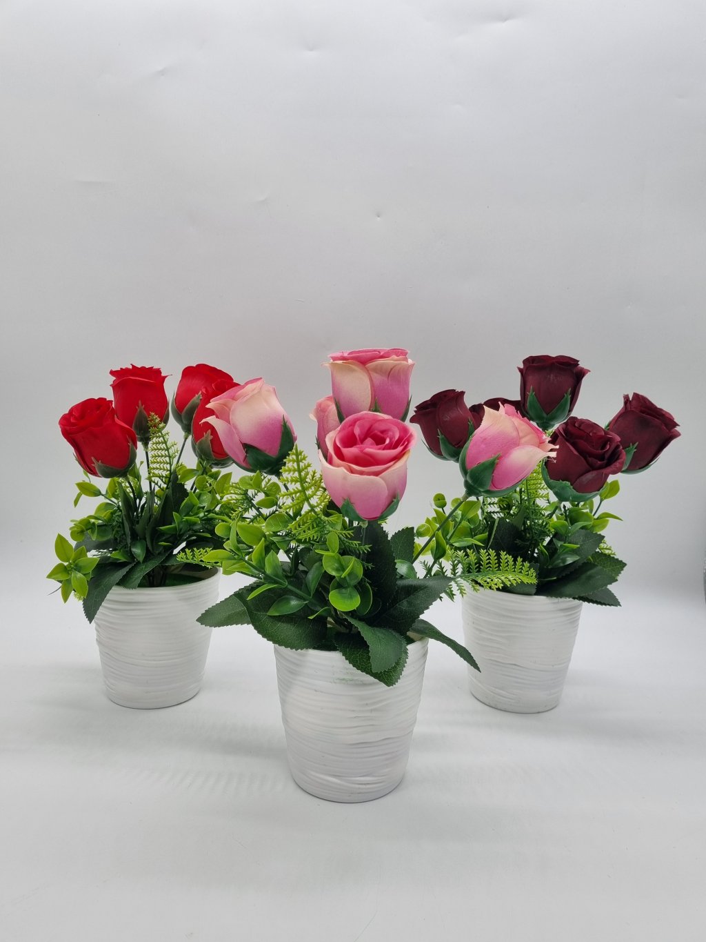 VASO COM FLOR ARTIFICIAL REF: VA2433