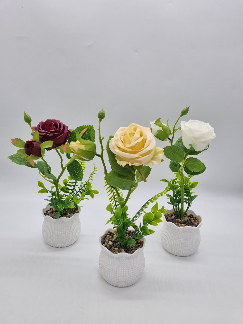 VASO COM FLORES ARTIFICIAIS REF: VA2602