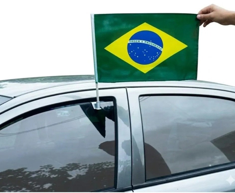 BANDEIRA PARA CARRO 30X40CM REF: 222