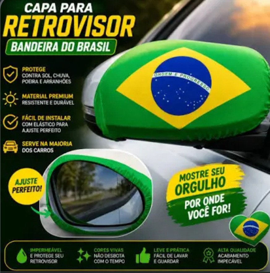 BANDEIRA PARA RETROVISOR  REF: 7979