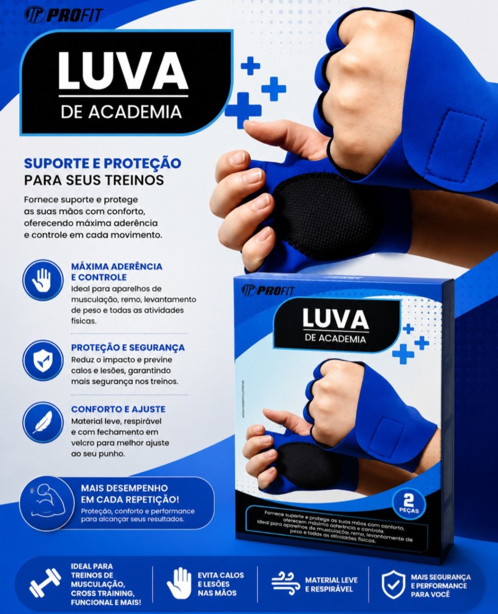 LUVA DE ACADEMIA REF: 8058