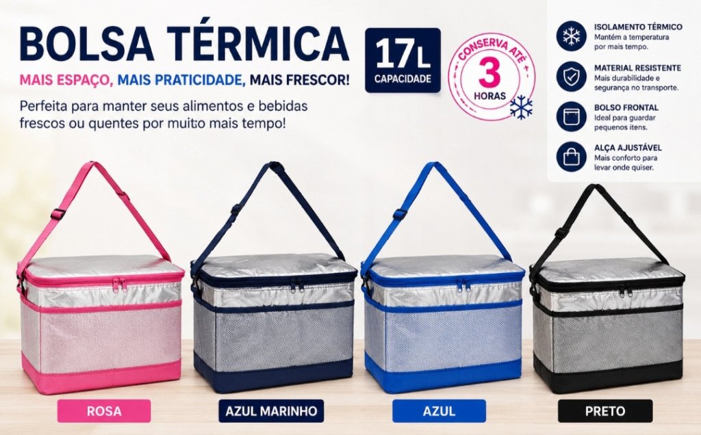 BOLSA TERMICA 17L REF: CA15077