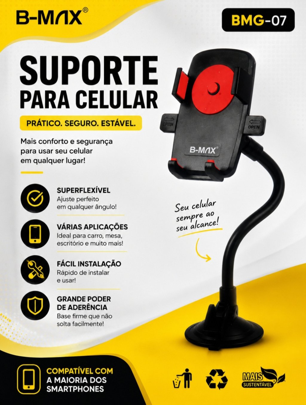 SUPORTE PARA CELULAR REF: BMG-07