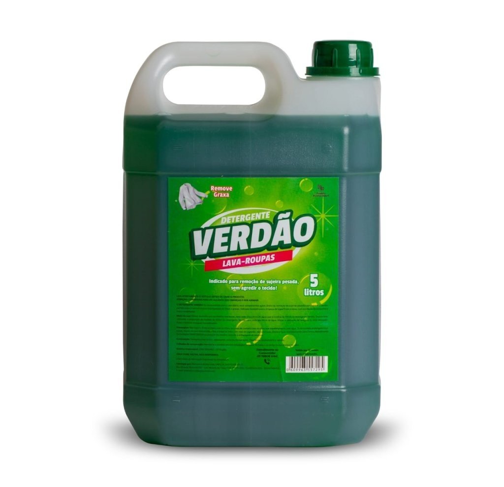 Lava roupas verdão 5L