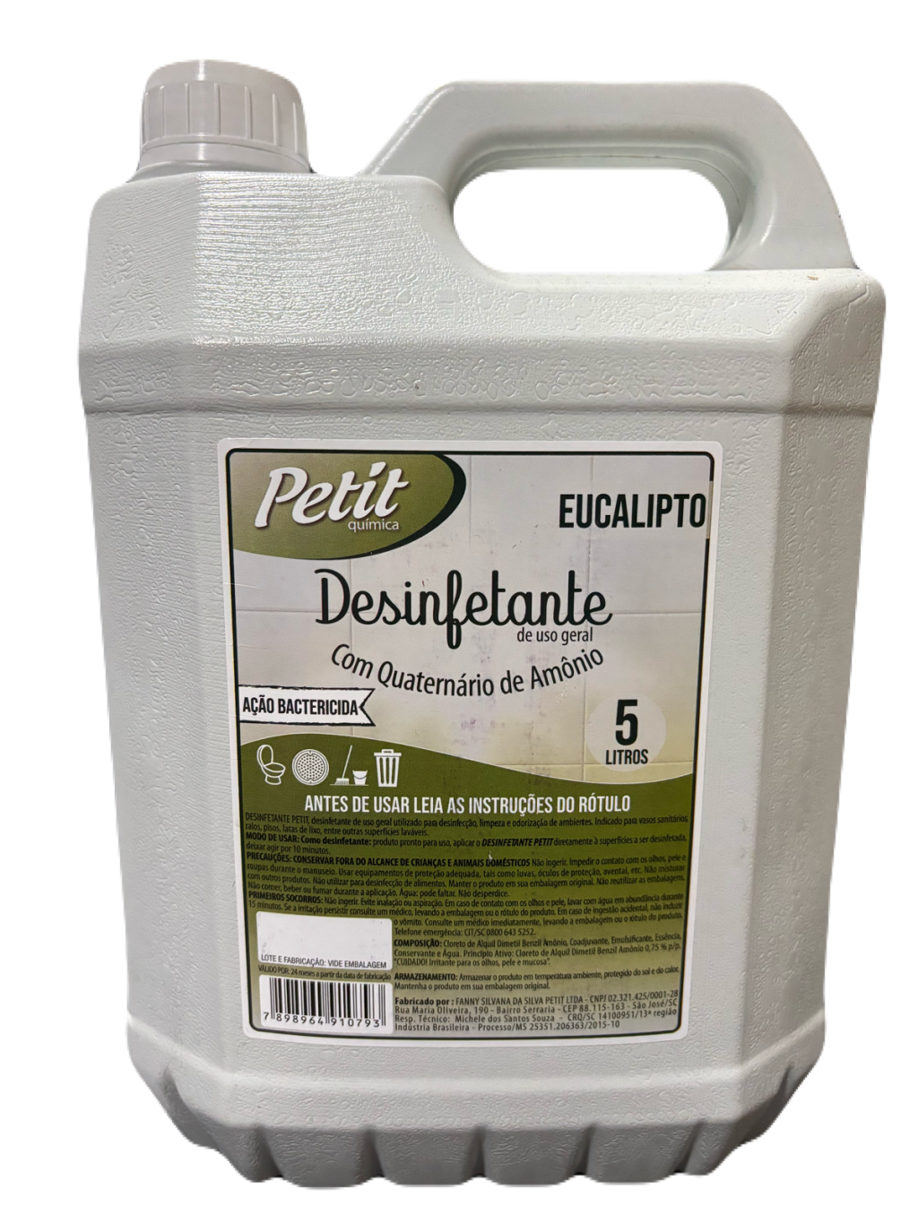 Desinfetante Eucalipto Petit 5L 