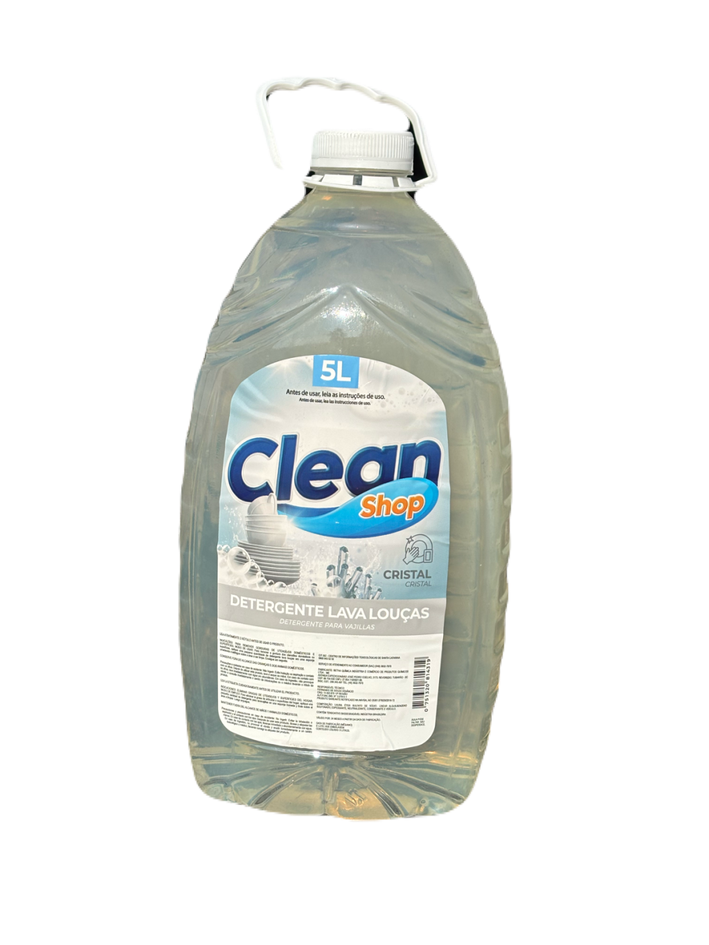 DETERGENTE CRISTAL 5L - CLEAN SHOP