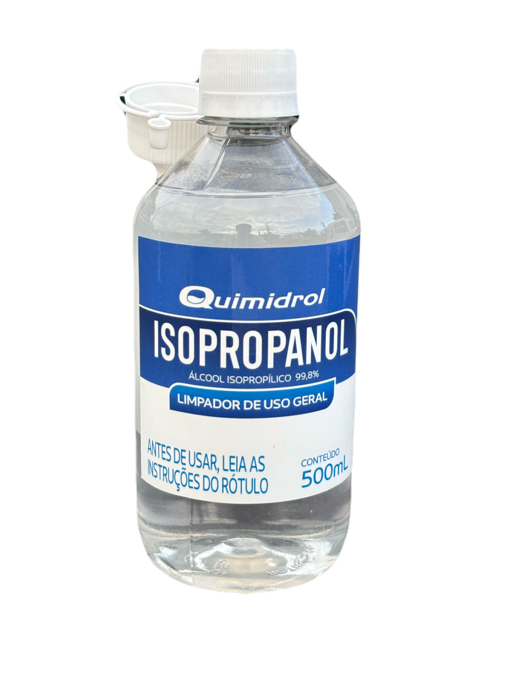 ALCOOL ISOPROPILICO - ISOPROPANOL - 500ML 