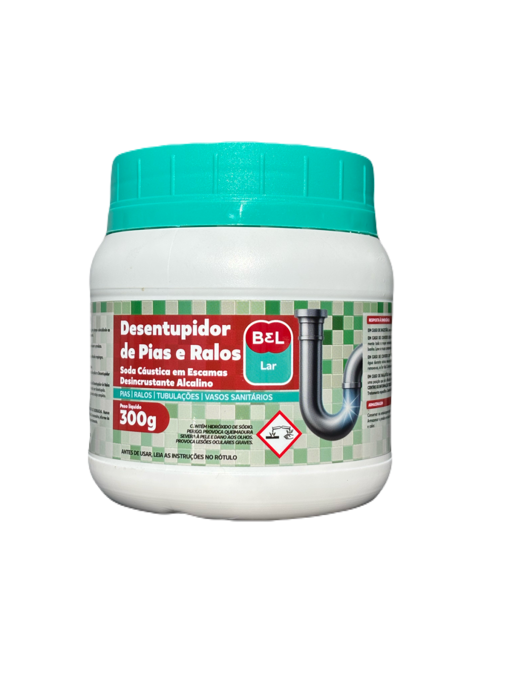 DESENTUPIDOR DE PIAS E RALOS - POTE 300G