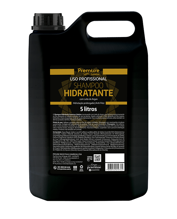 SHAMPOO HIDRADANTE CABELOS - PREMISSE 5 LITROS
