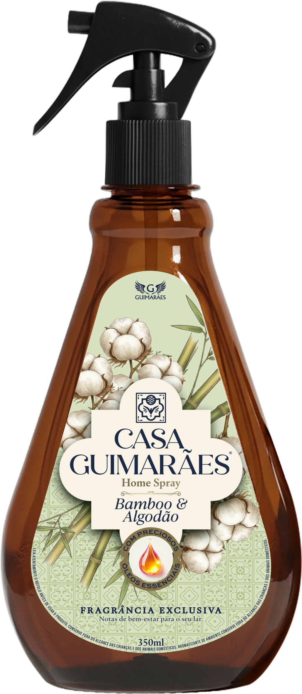 HOME SPRAY BAMBOO E ALGODÃO 350ML - GUIMARÃES