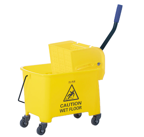 CARRINHO DUAS ÁGUAS C/ESPREMEDOR 20L - (PROFISSIONAL)