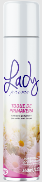 ODORIZADOR 360ML - TOQUE DE PRIMAVERA (LADY PRIME)
