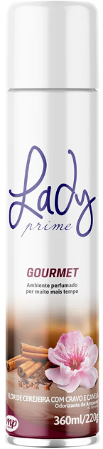 ODORIZADOR 360ML - FLOR DE CEREJEIRA COM CRAVO E CANELA (LADY PRIME)