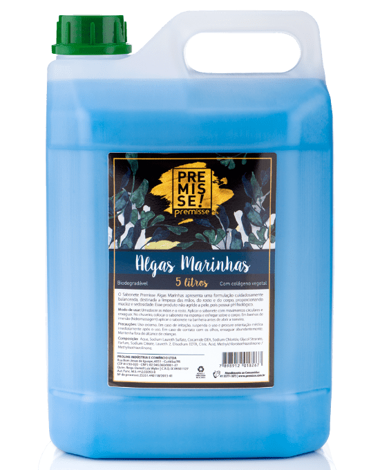 Sabonete Premisse Algas Marinhas 5 Litros - Linha Gold