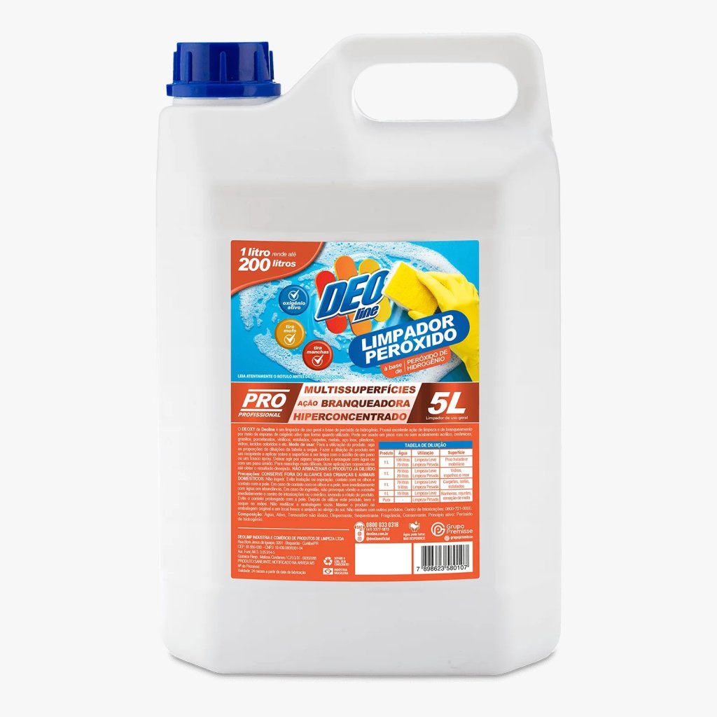 LIMPADOR PEROXIDO DEOLINE 5L (CONCENTRADO)