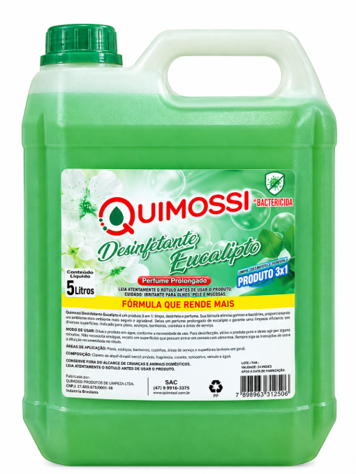 DESINFETANTE EUCALIPTO QUIMOSSI - 5L