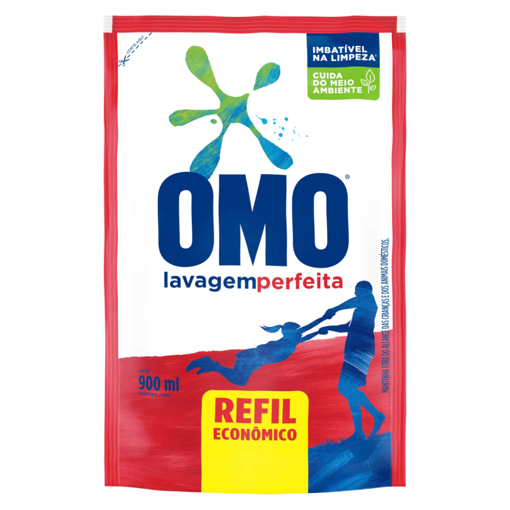 LAVA ROUPAS LIQUIDO OMO 900ML 