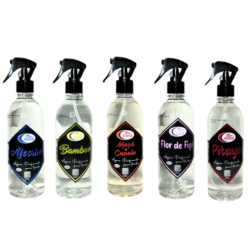 ÁGUA PERFUMADA PARA TERCIDOS 500ML QUIM AROMA 