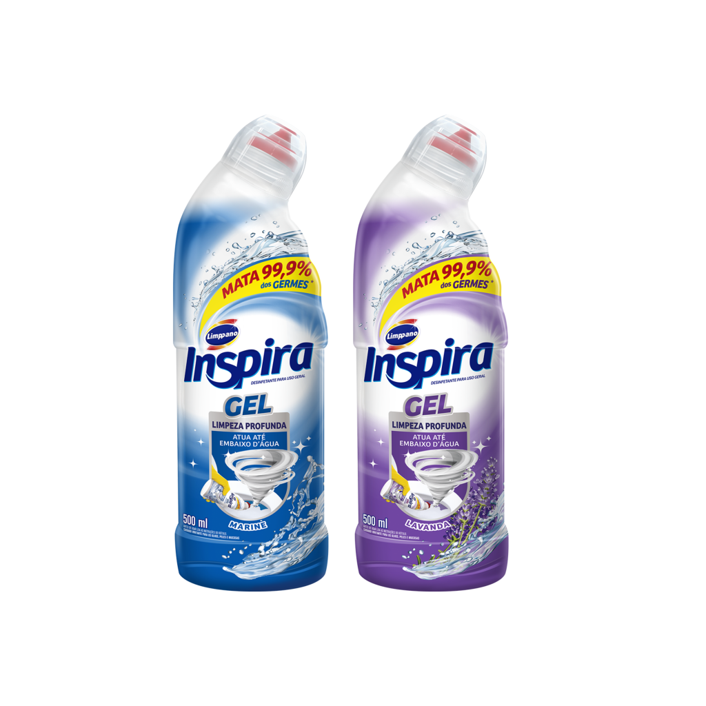 DESINFETANTE SANITÁRIO INSPIRA 500ML - LIMPPANO