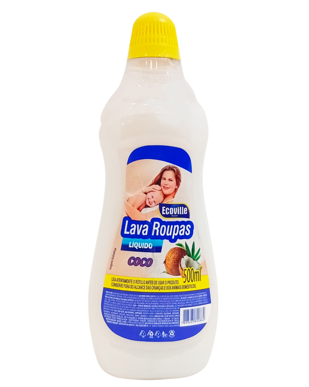 LAVA ROUPAS LIQUIDO VAMIX DE COCO 500ML