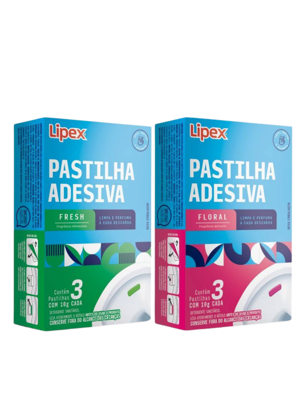 PASTILHA ADESIVA  C/ 03 UND LIPEX