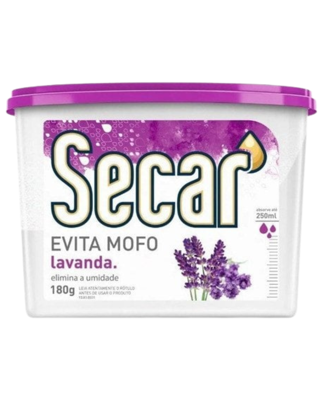 DESUMIDIFICADOR DE AMBIENTES ANTI MOFO SECAR - 180GR