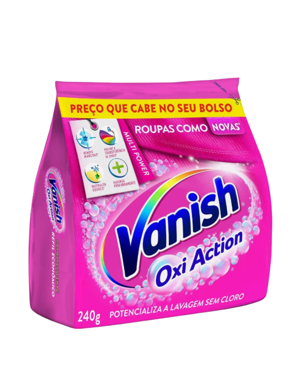 VANISH EM PÓ OXI ACTIVE 240g 