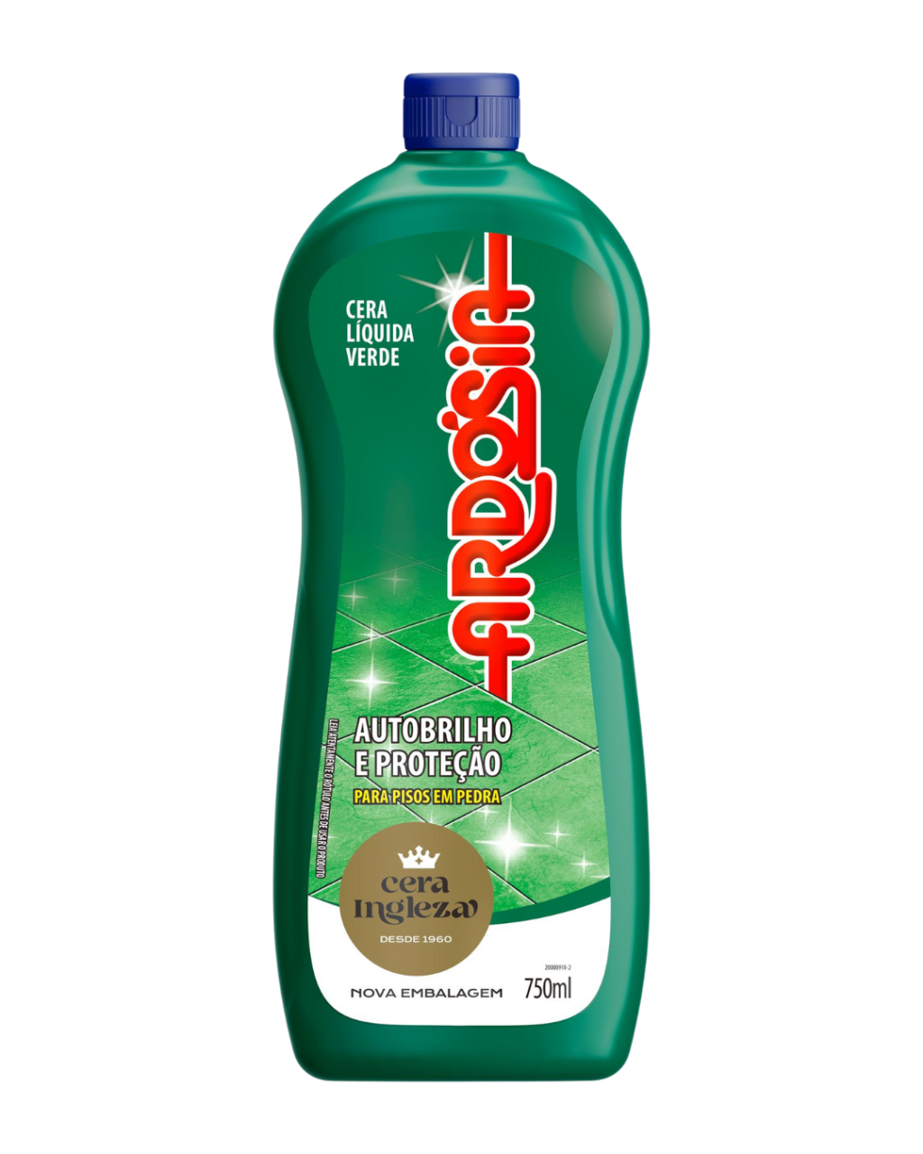 CERA LÍQUIDA ARDÓSIA VERDE INGLEZA 750ML
