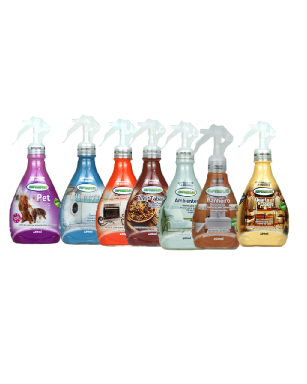 CAPTURADOR DE ODORES DE AMBIENTES 400ML - CAPTERPLUS