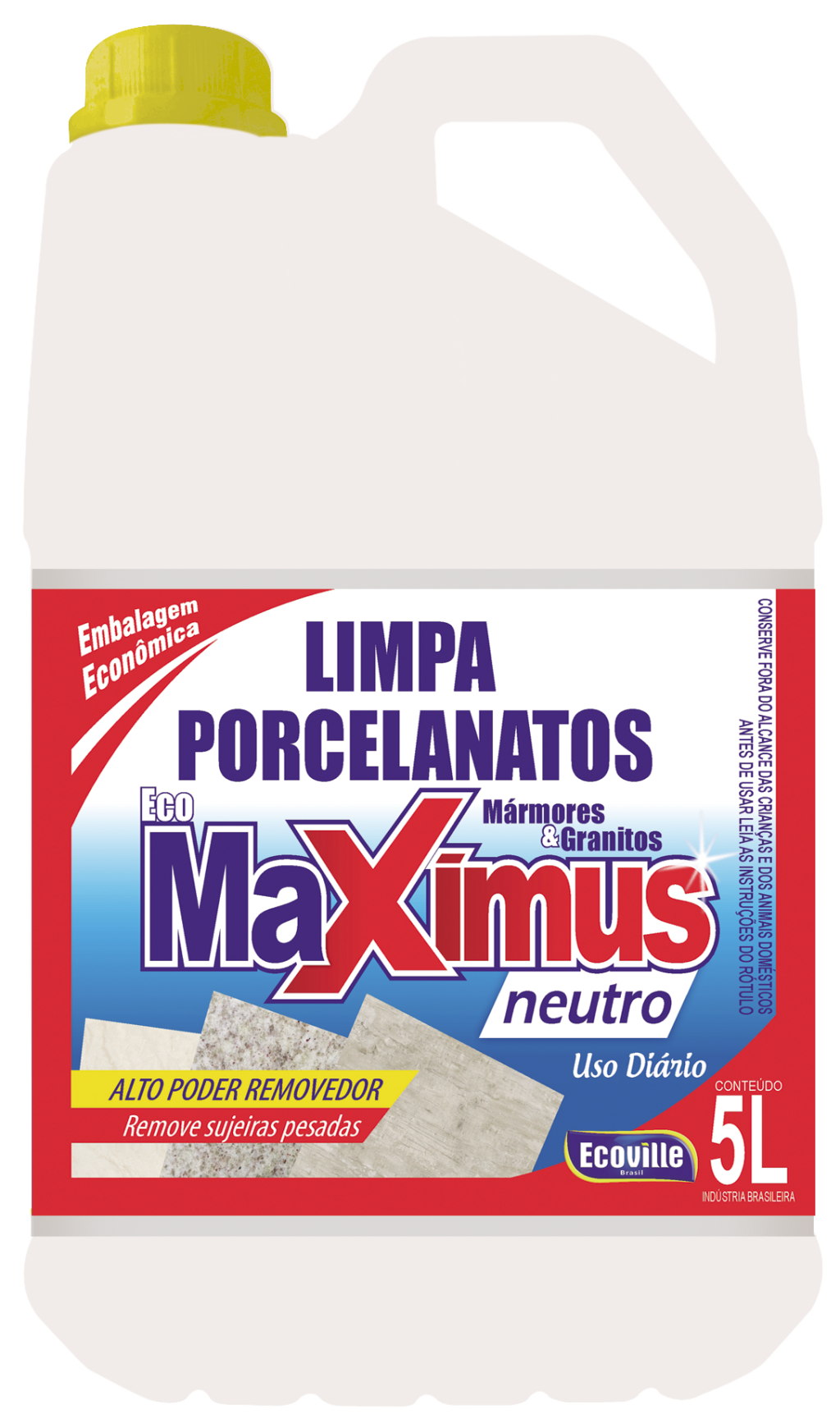 LIMPA PORCELANATO MAXIMUS NEUTRO 5LT