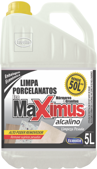 LIMPA PORCELANATO MAXIMUS ALCALINO 5LT