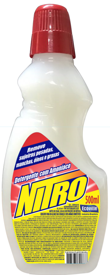 DETERGENTE C/ AMONIACO NITRO 500ML