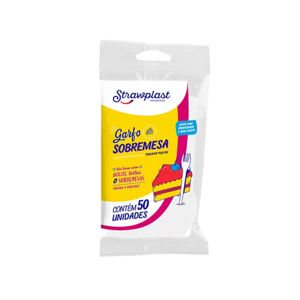 GARFO STRAW. L.FESTA CRISTAL C/ 50 UN