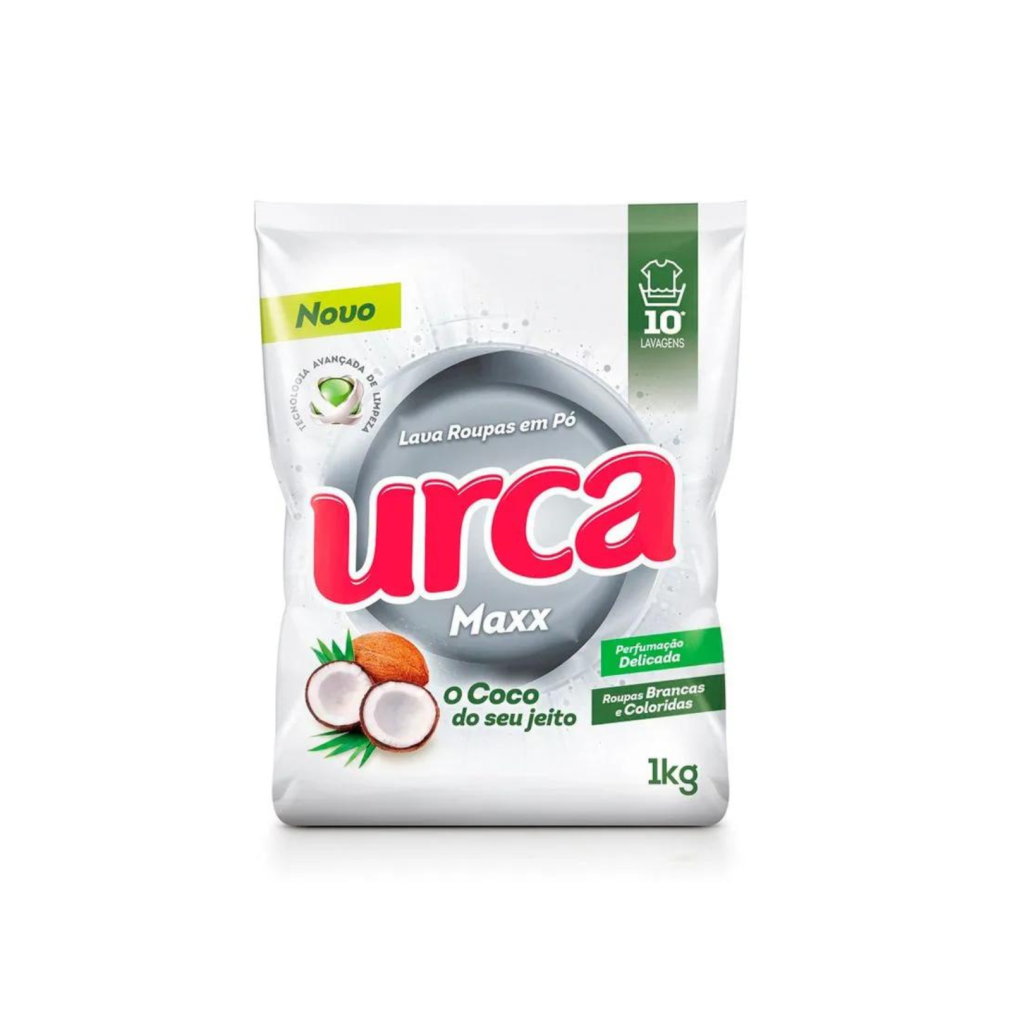 LAVA ROUPAS URCA MAXX COCO SACHE 1KG